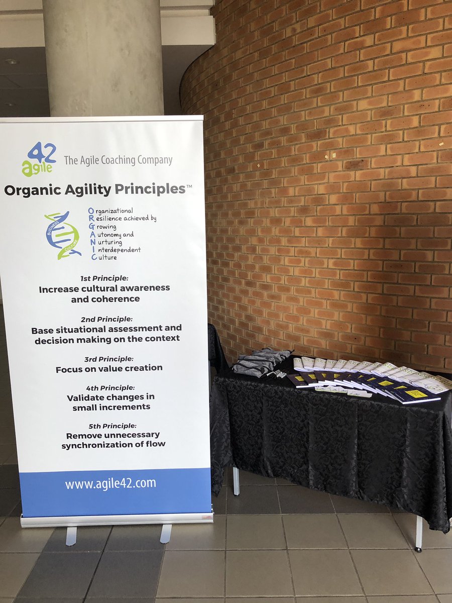 BarryTandy's tweet photo. Excited that the #0111ZA Conference has arrived and @agile42 has been a part of what looks like it’ll be a good program. Well done on @7ctos for putting it together with some last minute changes to the program @0111conf #OrganicAgility #agile https://t.co/GDNswqsf5O