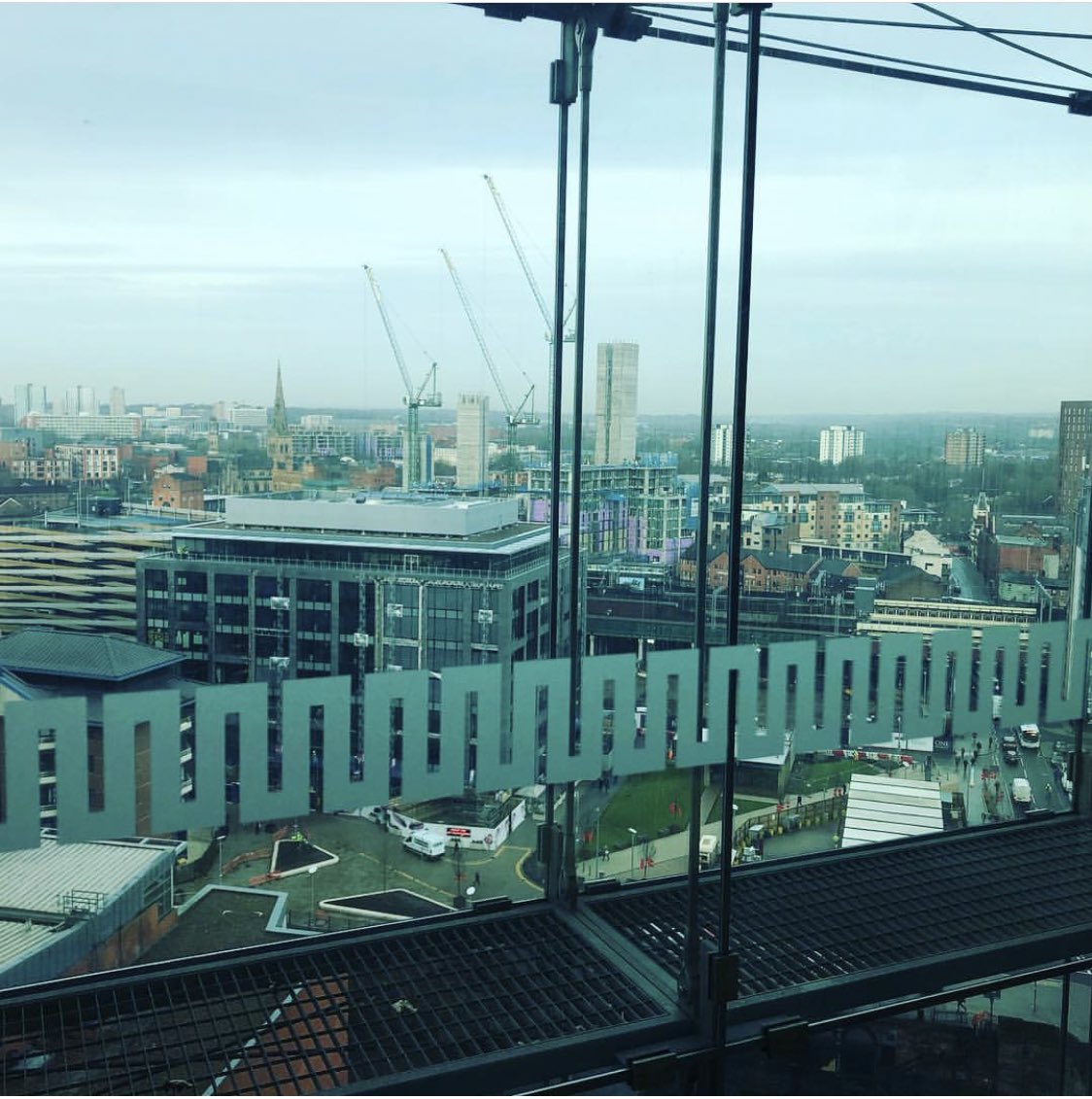 Views from the 9th Floor of Manchester Family Court this morning. #Manchester #FamilyLaw #FamilyMatters