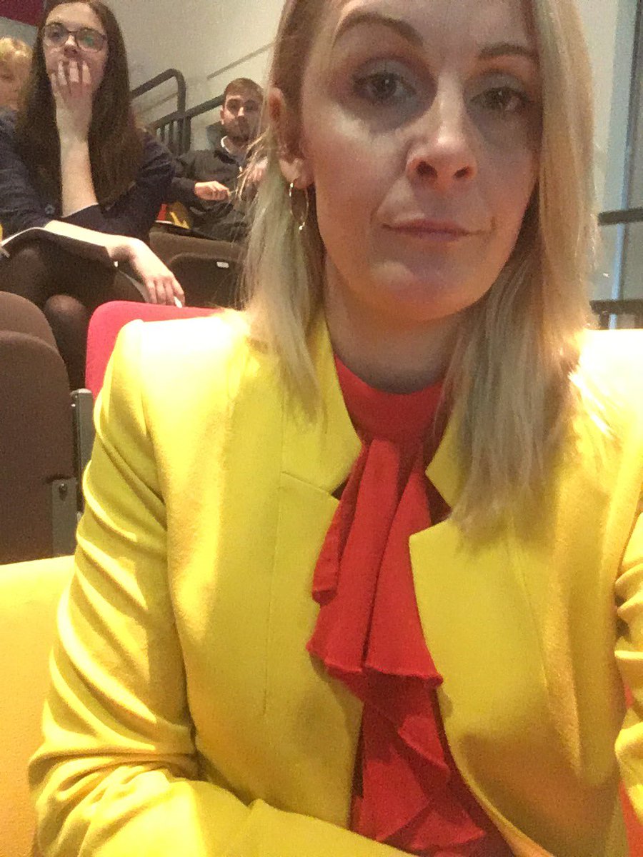 #semdp2019 trying to focus on the excellent speakers and not obsess that my jacket is the same colour as my chair 😡