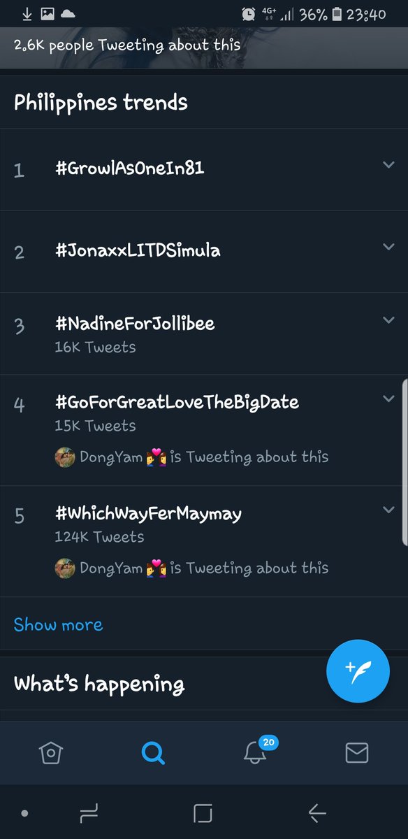 rhejoha's tweet photo. Trending din si dadeh... 

#WhichWayFerMaymay https://t.co/8R75n9uT9U