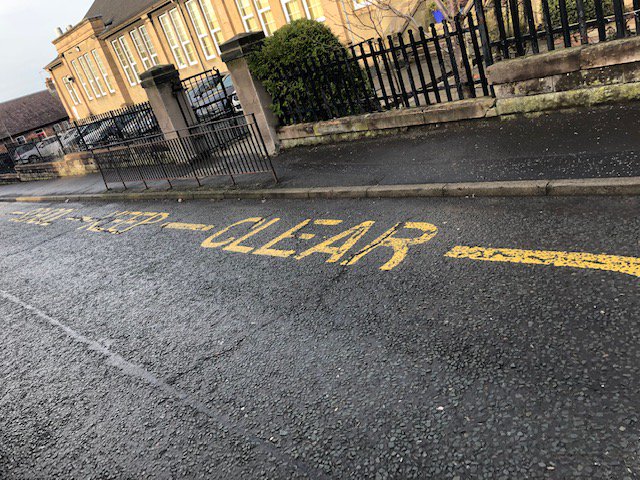 ParkSmart Survey 2/2
The Highway Code states, "You MUST NOT wait or park, or stop to set down and pick up passengers, on school entrance markings when upright signs indicate a prohibition of stopping". Please help to keep all pedestrians safe by parking smartly!