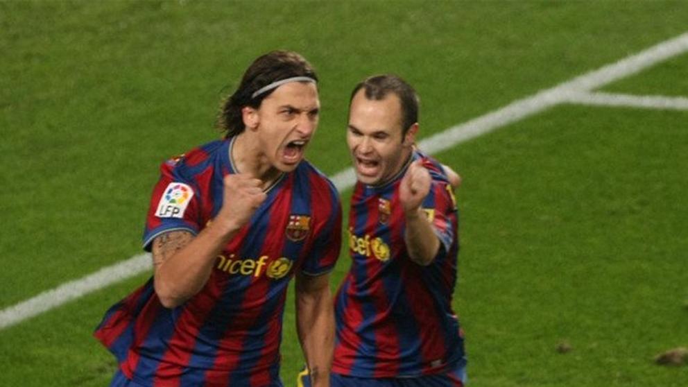 Blaugrana France on Twitter: "🔙 Iniesta et Ibrahimovic réunis ⏳… "