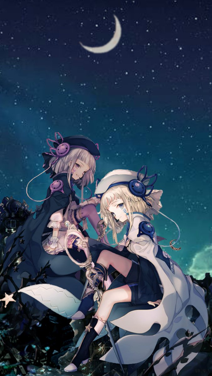 ラブリー Arcaea ルナ 壁紙 ガルカヨメ