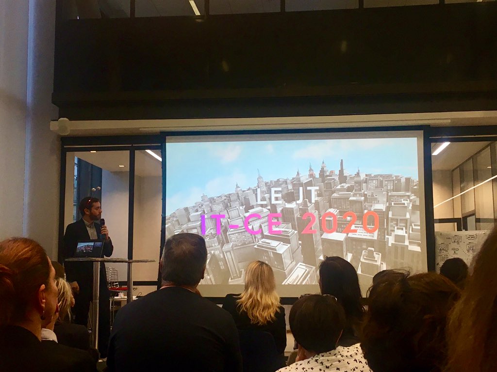 SophieLRH's tweet photo. Aujourd'hui c'est #TeamDay! Toutes les équipes @ITCaisseEpargne qui participent au projet d'entreprise #ITCE2020 sont réunies pour la journée de lancement. Ravie de faire partie de l'aventure. La team est ultra motivée! C'est parti 🚀 https://t.co/YNxa4qRTJr