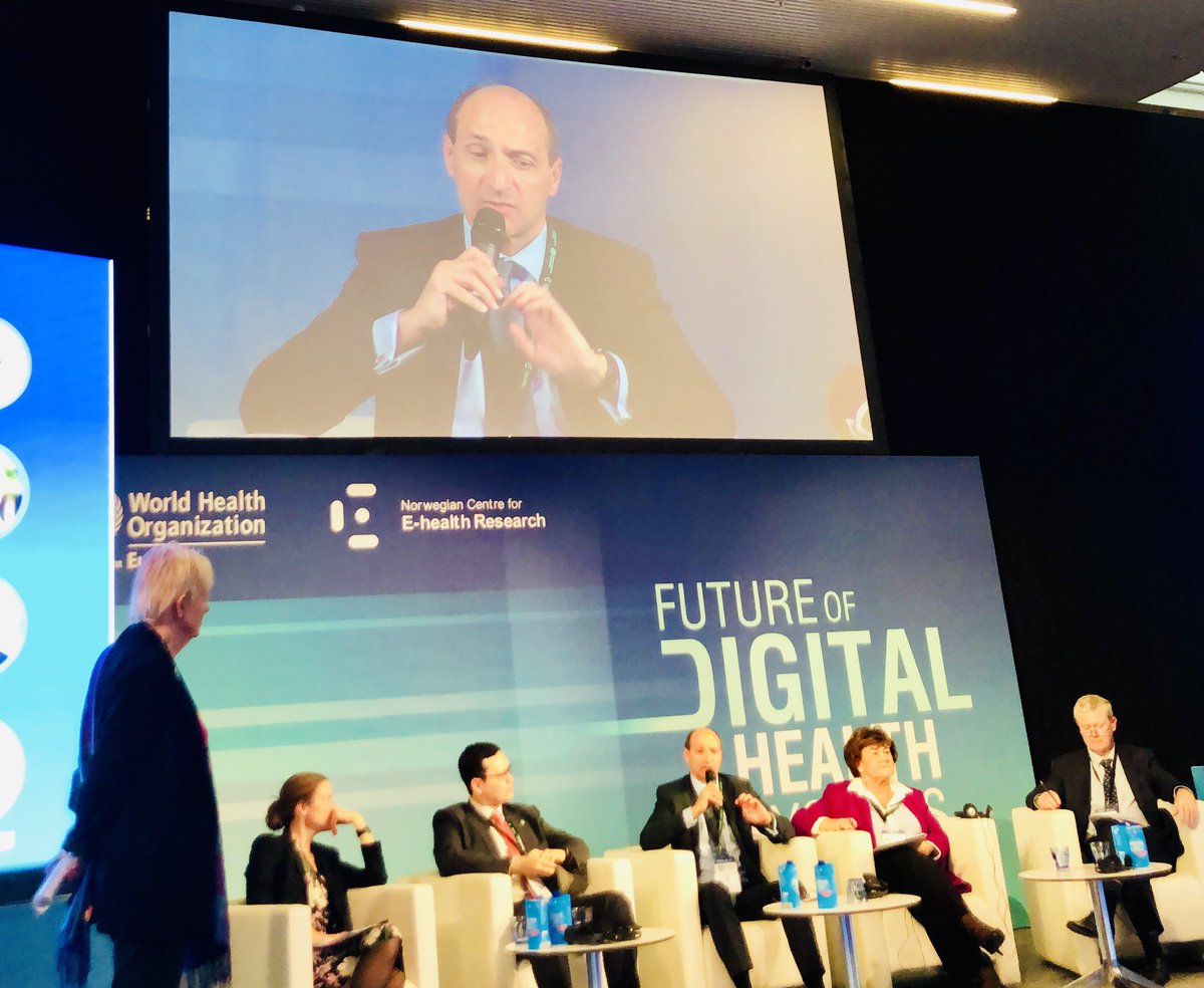 karvincenti's tweet photo. DPM and MFH @chrisfearne in @WHO_Europe @eudigitalhealth opening plenary #futureofdigitalhealth #myhealth #governance #healthcareprofessionals #buyin #digitalhealth in #medicaleducation #transferablehealthdata #DLTs #blockchain #crossborderhealthcare #blockchainregulation #Malta https://t.co/TFrWGgZM5L