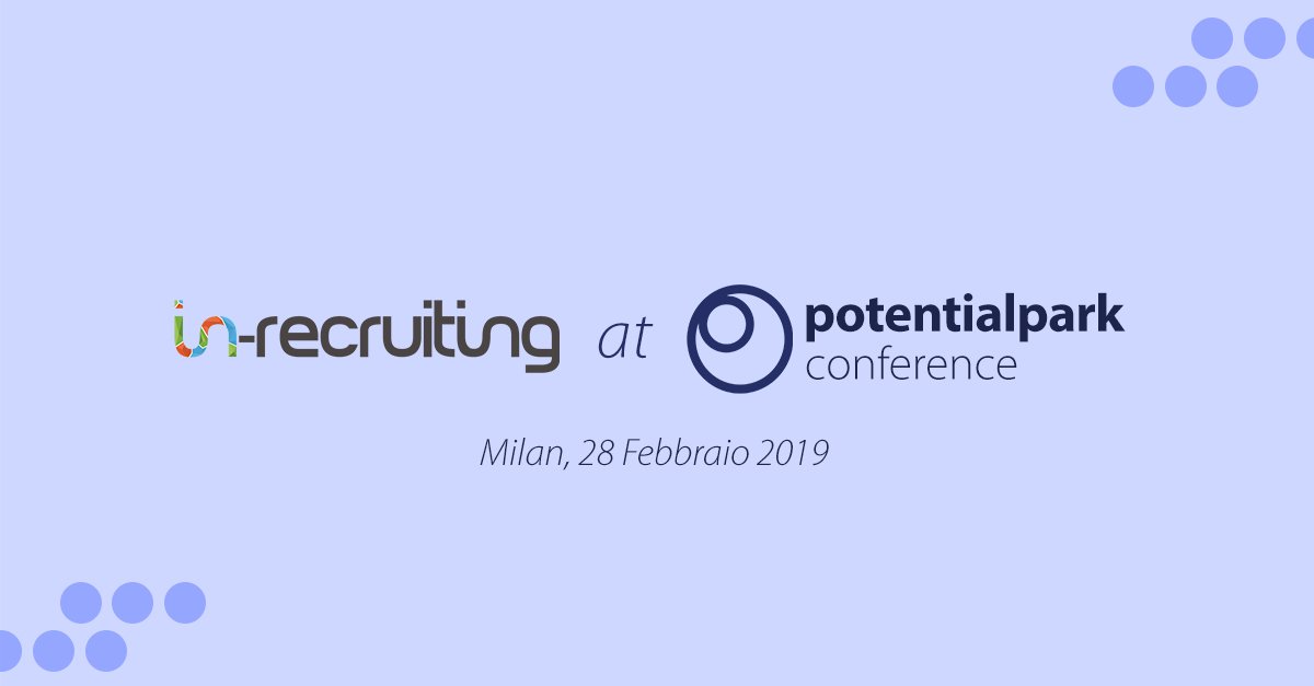 .<a href="/In_recruiting/">Inrecruiting</a> sarà lo sponsor principale della Potentialpark Conference 2019! Con <a href="/matteococciardo/">Matteo Cocciardo</a> che ci parlerà del ruolo degli ATS, unisciti a noi per un pomeriggio dedicato all'Employer Branding. Iscriviti adesso su: …conference-2019-italy.confetti.events #Potentialpark19