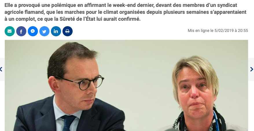 In Belgium, ministers have to resign when they spread fake news. Inspiration for others?!? >> bit.ly/2GaSRdP