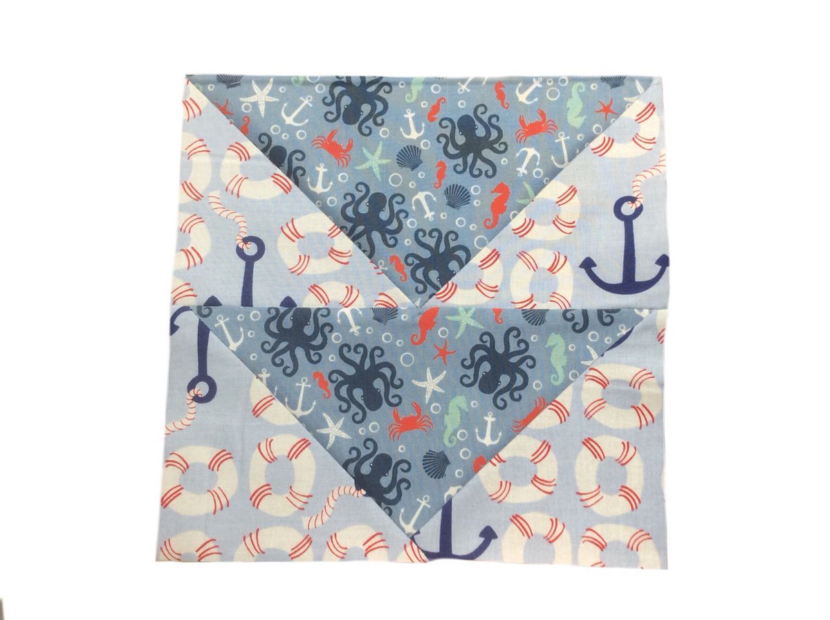 sallyannsews's tweet image. #patchwork #quilting #patchworkpatterns

Flying geese Block. This one’s a bit tricky to get right and takes a bit of practice. I teach the ‘no waste method’ for this one.

buff.ly/2vmpVuz