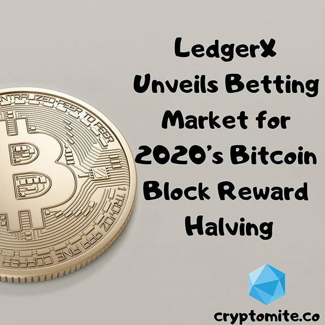 crypto_mite's tweet photo. The bitcoin block reward will be cut in half next year – and soon, market watchers can place bets on exactly when the subsidy halving will happen.
#cryptomite #cryptocurrency #cryptomemes #cryptocommunity #cryptocurrencymarket #ethereummining #ether #eth… https://t.co/5S1e1PqihQ https://t.co/Llnsu1lMtF