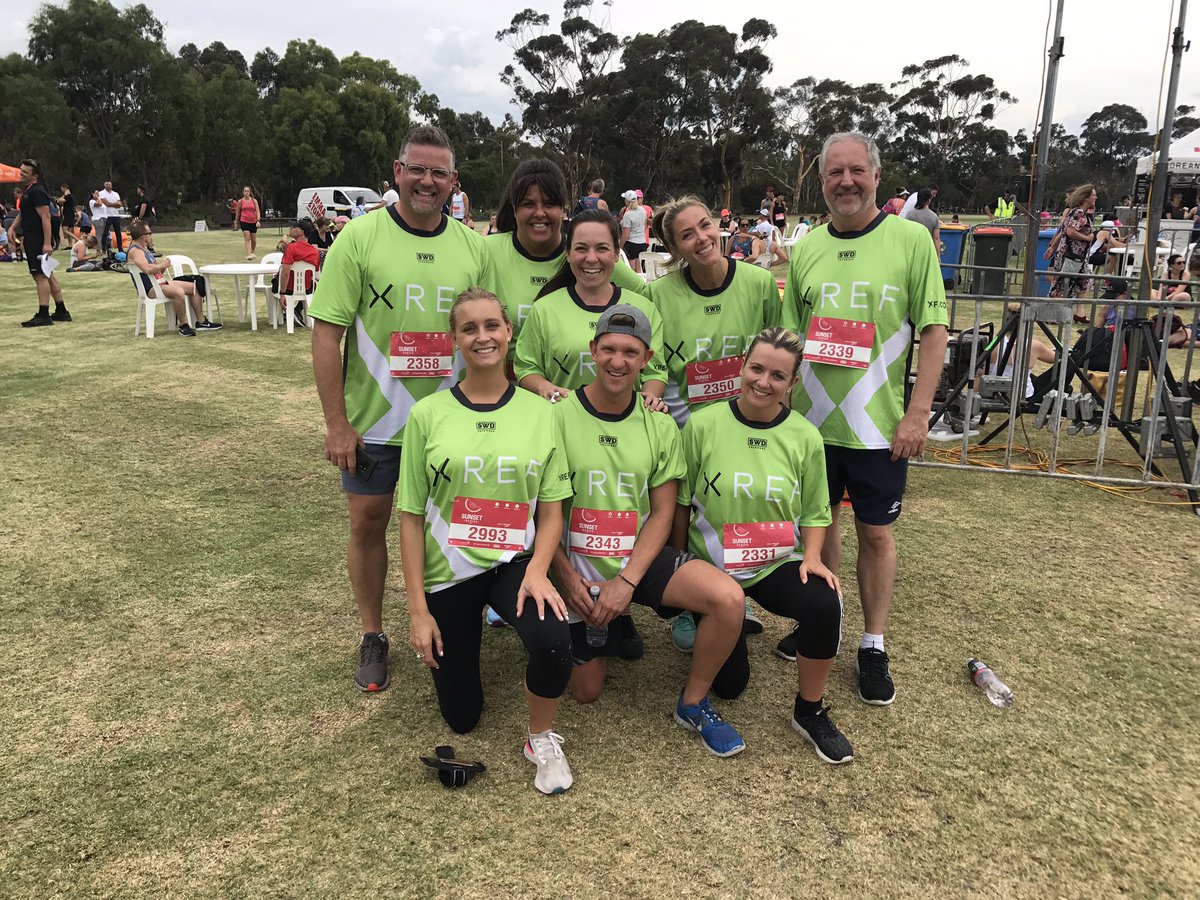 Sunset Series 2019 - #TeamXref is ready for the zoo run #SunsetSeries19 🦁