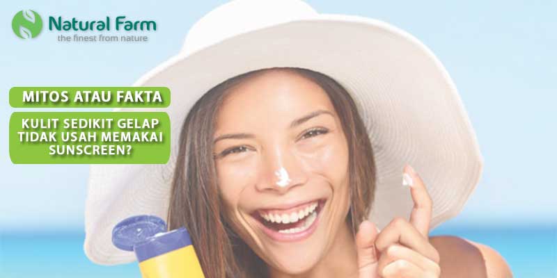 Ada yang merasa memiliki jenis kulit yang sedikit gelap nih Sahabat Natural Farm? Tapi sering banget beraktivitas diluar tanpa menggunakan sunscreen? Yuk simak mitos atau fakta penggunaan sunscreen bagi kamu yang berjenis kulit sedikit gelap di
naturalfarm.id/blog/316/mitos…