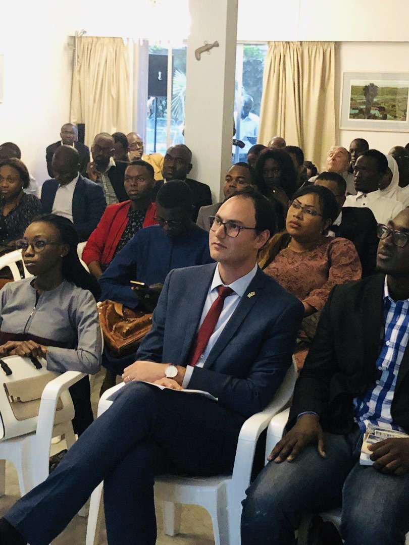 DanielAschheim's tweet photo. Yesterday we marked the last session of the “#Israel-#Senegal #Entrepreneurship Initiative” with 50 young and promising Senegalese entrepreneurs! This is only the beginning...Stay tuned for our upcoming project “Agents of Change 2019” 😉 Thank you @watulab @IsraelinSenegal#LienSi https://t.co/l8zdazj0Oh