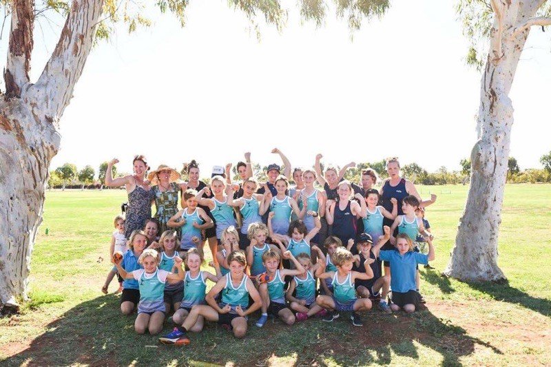 Our Little Athletes at Exmouth PCYC are beaming with the generous support received from #karratha Coles and #Ensco DPS I