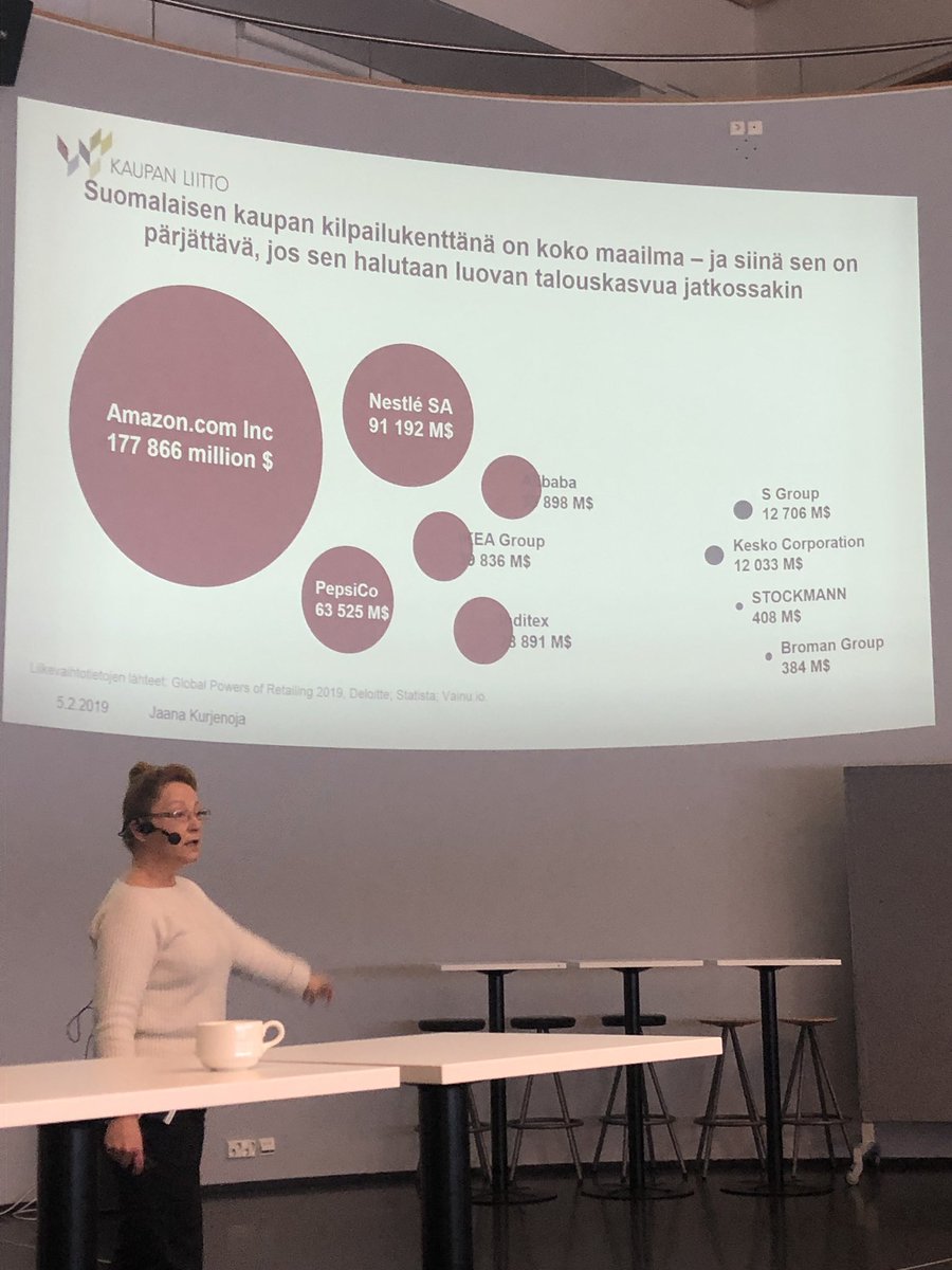 Kaupan tulevaisuus: suomalaisen kaupan on pärjätäkseen toimittava globaalisti #kauppa #kaupantulevaisuus #kaupanliitto <a href="/JaanaKurjenoja/">Jaana Kurjenoja</a>