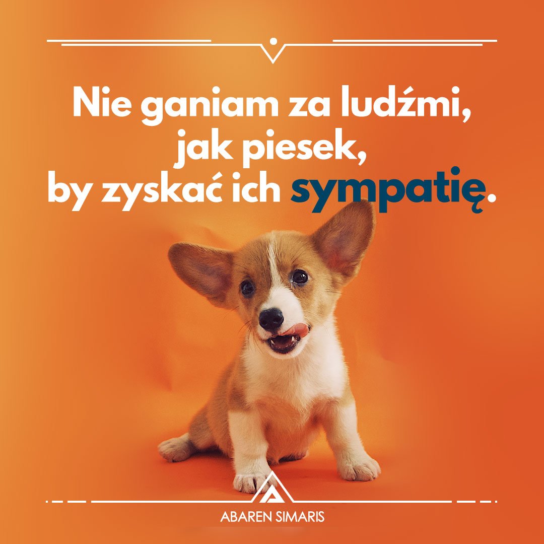 abaren_pl's tweet photo. Jeśli ktoś nie chce mieć ze mną nic wspólnego, nie zmuszam go. Po co mam zabiegać o sympatię kogoś, kto ma mnie gdzieś? Wolę skupić się na tych osobach, które w same odnajdują mnie w tym olbrzymim świecie i chcą być częścią mojego życia. #przyjaźń #sympatia #popularność https://t.co/KmBBJ41gl8