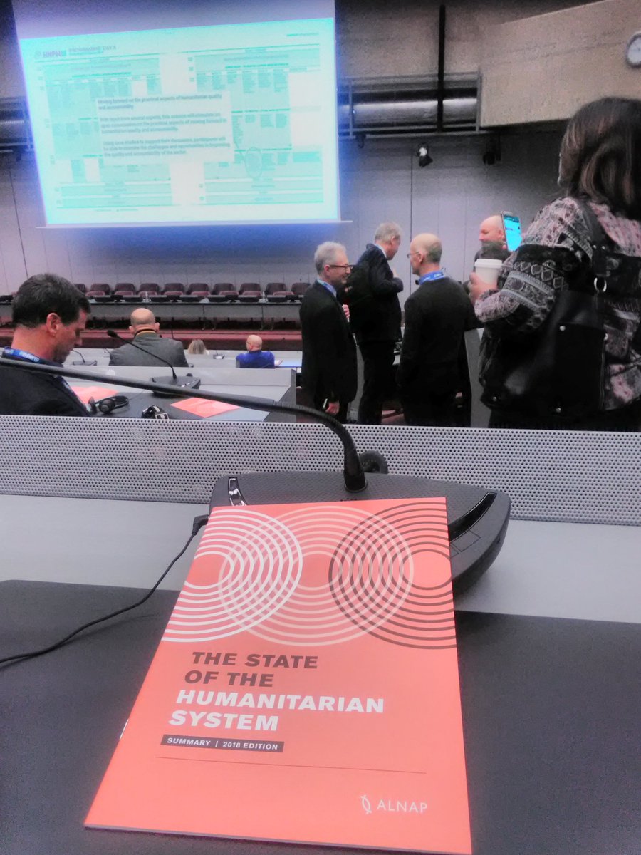 V22002's tweet photo. At the Humanitarian Network Partnership Week in Geneva connecting and networking! https://t.co/6lnBhm1UpN