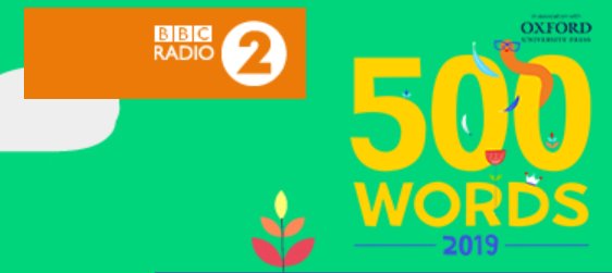 @HIASEnglish (@hiasenglish) on Twitter photo Nurture your pupilsâ writing skills by entering the <a href="/BBCRadio2/">BBC Radio 2</a> 500 words competition. It is now open. It can be about ANYTHING you want â spaceships, grannies, insects, microwaves. Make sure you get your entries in by 7pm on Friday 8th March. Nurture your pupilsâ writing skills by entering the <a href="/BBCRadio2/">BBC Radio 2</a> 500 words competition. It is now open. It can be about ANYTHING you want â spaceships, grannies, insects, microwaves. Make sure you get your entries in by 7pm on Friday 8th March.