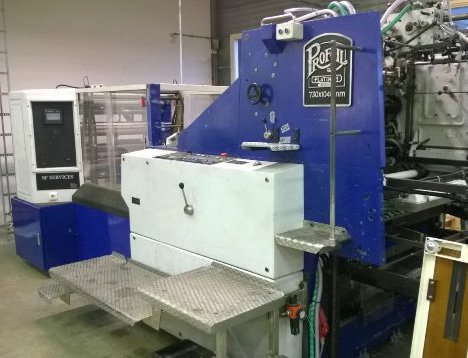 Victoria Polygraph 720X1040mm
Cylinder Foil Blocking Machine

Good running condition
Well maintained by SF Services
6 individual heated bed zones
3 foil pull rollers
In Production - can be tested
Available immediately

See the brochure here:
ow.ly/nVy930ntBtb