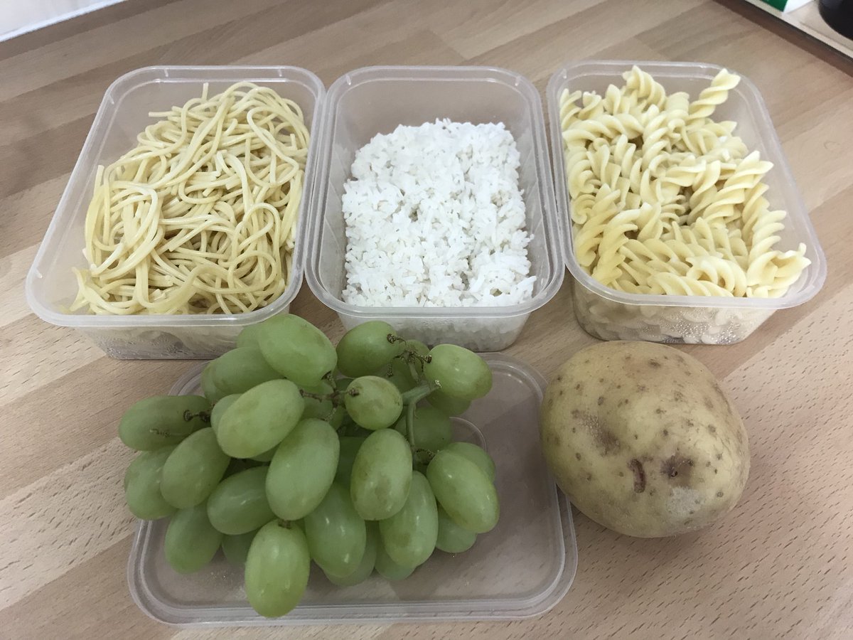 gabbyramlan's tweet photo. Going to trick my patients today at our #type1diabeteseducation. Which of these foods is not for people with T1DM? 😜 #structurededucation #carbcountingcourse #Platinum @NM_Dietitians @NorthMidNHS https://t.co/06VhgRm5OF
