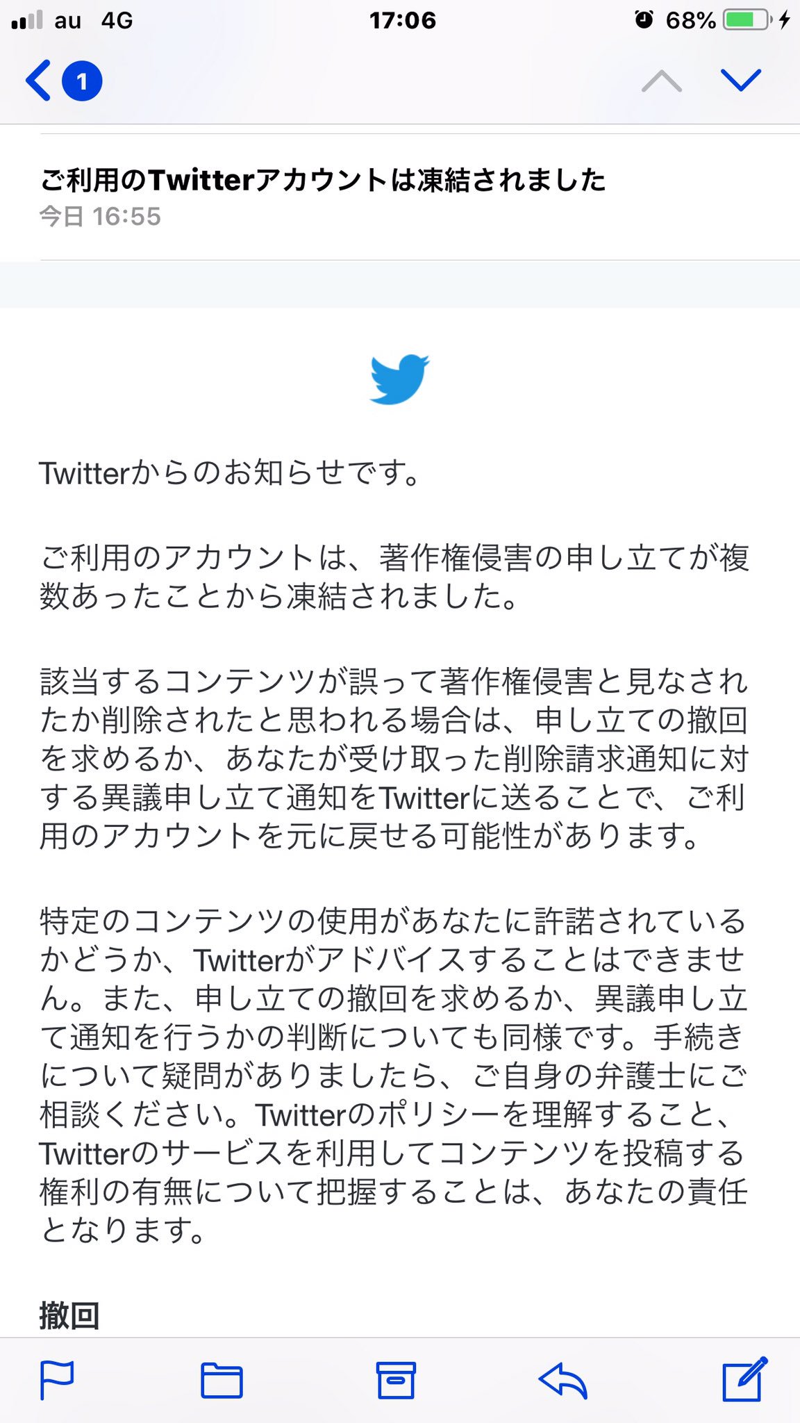 Twitterアカウントがdmca侵害で凍結された件 Dmca Counter Notification Twitter