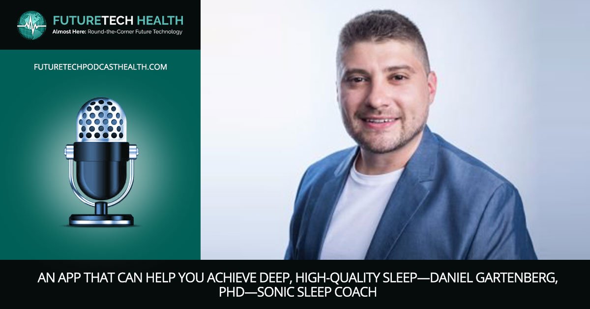 Sonic Sleep Coach  An #App That Can #Help You Achieve #Deep, #HighQualitySleep.   Listen to @DanGartenberg here: bit.ly/2t7iunb