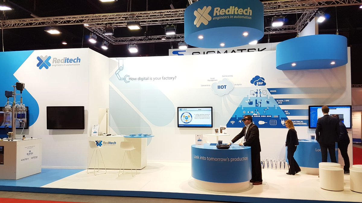 The path to Digital Manufacturing starts at Indumation! Have a first look at tomorrow's production at stand 32, hall 4. At your service till Friday afternoon. #engineersinautomation #DigitalManufacturing #Indumation