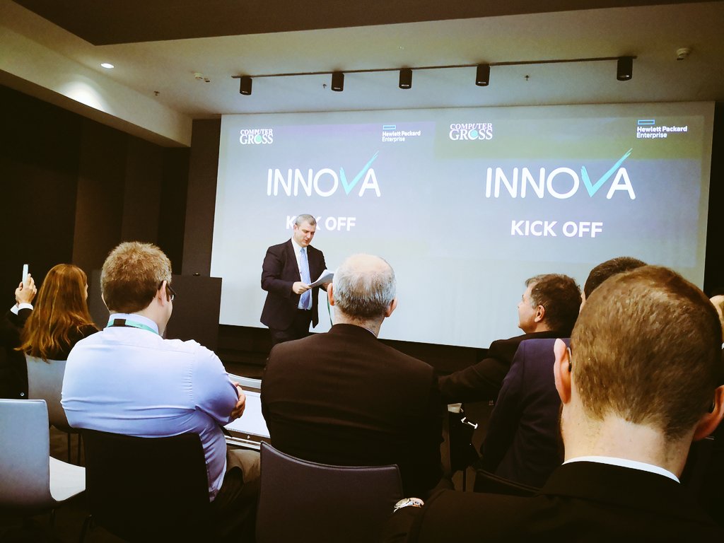 ETediosi's tweet image. Oggi in @HPE_IT @ComputerGross presenta #INNOVA #computergross #HPE