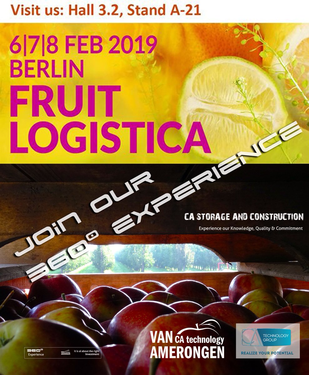 And we're off! 
In this picture: Niels Remmelink, Sales Manager VA, Henk Roben, Sales VA and Teresa Brown, Sales VA/FFT Poland. FRUIT LOGISTICA Berlin offers an excellent opportunity to meet these guys! Hall 3.2, stand A-21!