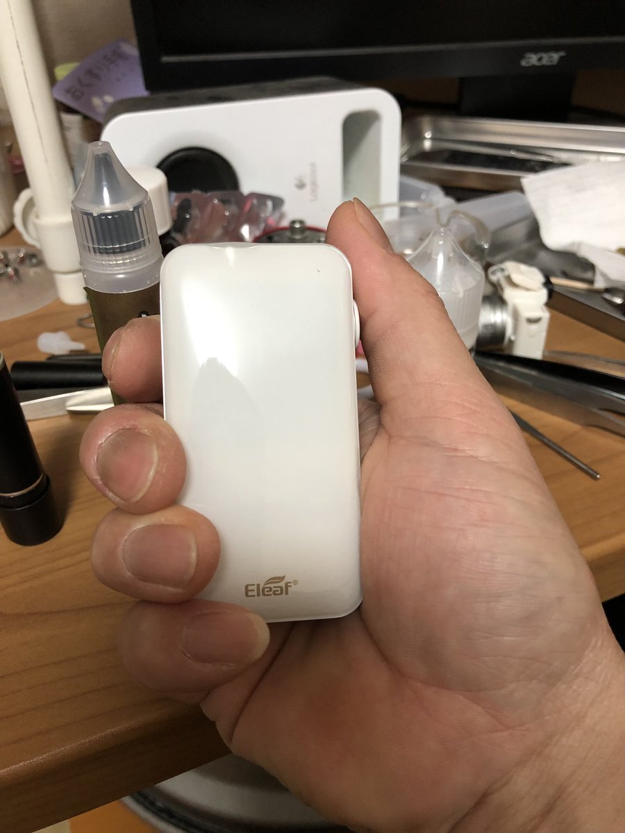 tutomu5103's tweet photo. DRAG MODとistic NOWOSの比較
小さい!軽い!これはいい!☺️
#vape #vapemod #dragmod #isticnowos #nowos https://t.co/3WVNvuq7k8