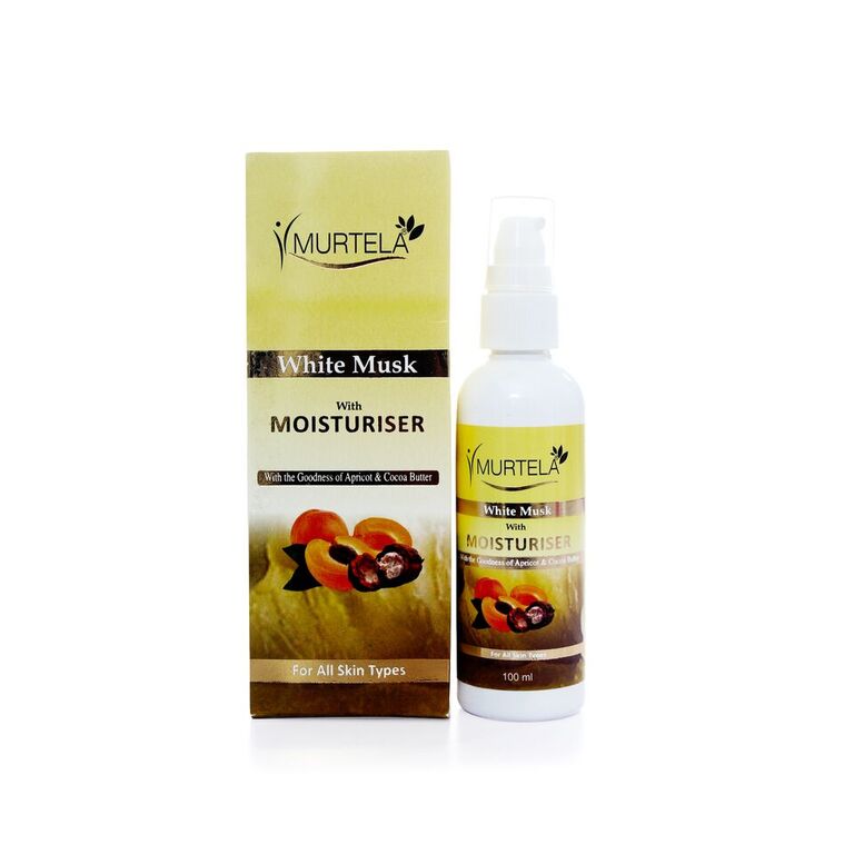 Murtela White Musk Moisturiser Lotion, 100 ml available at MURTELA COSMETIC

RS :210.00/-
SHIPPING CHARGES :- 40.00/-
SHOP HERE:- To buy visit - goo.gl/EtzFQT

#skincare #moisturizer #skinmoisturizer #bestproducts