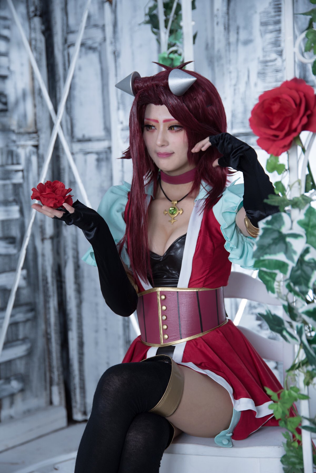 遊戯王5D's 十六夜アキ　コスプレウィッグ 遊戯王 コスプレ ウィッグ 十六夜アキ - メルカリ