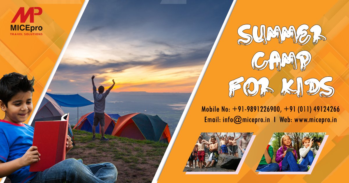 MiceProTravel's tweet photo. #MICEpro organises #SummerCampForKids to develop leadership skills in every participants. #EducationalTours, #SummerCamp, Visit: https://t.co/aWg79w50Aw https://t.co/koMDxwT6kV