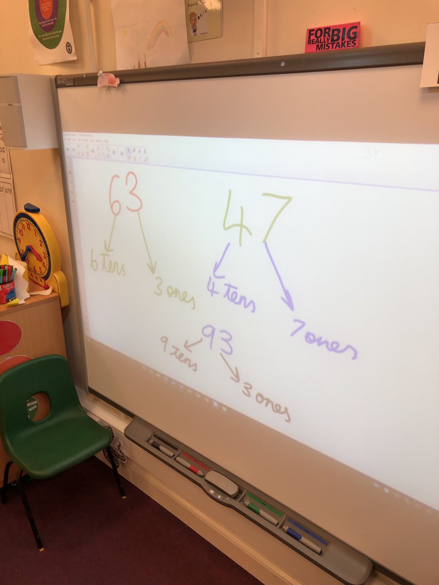 StColumbasLPrep's tweet photo. #PrepOne2018 doing work on place value! https://t.co/x1k5HNKeKQ
