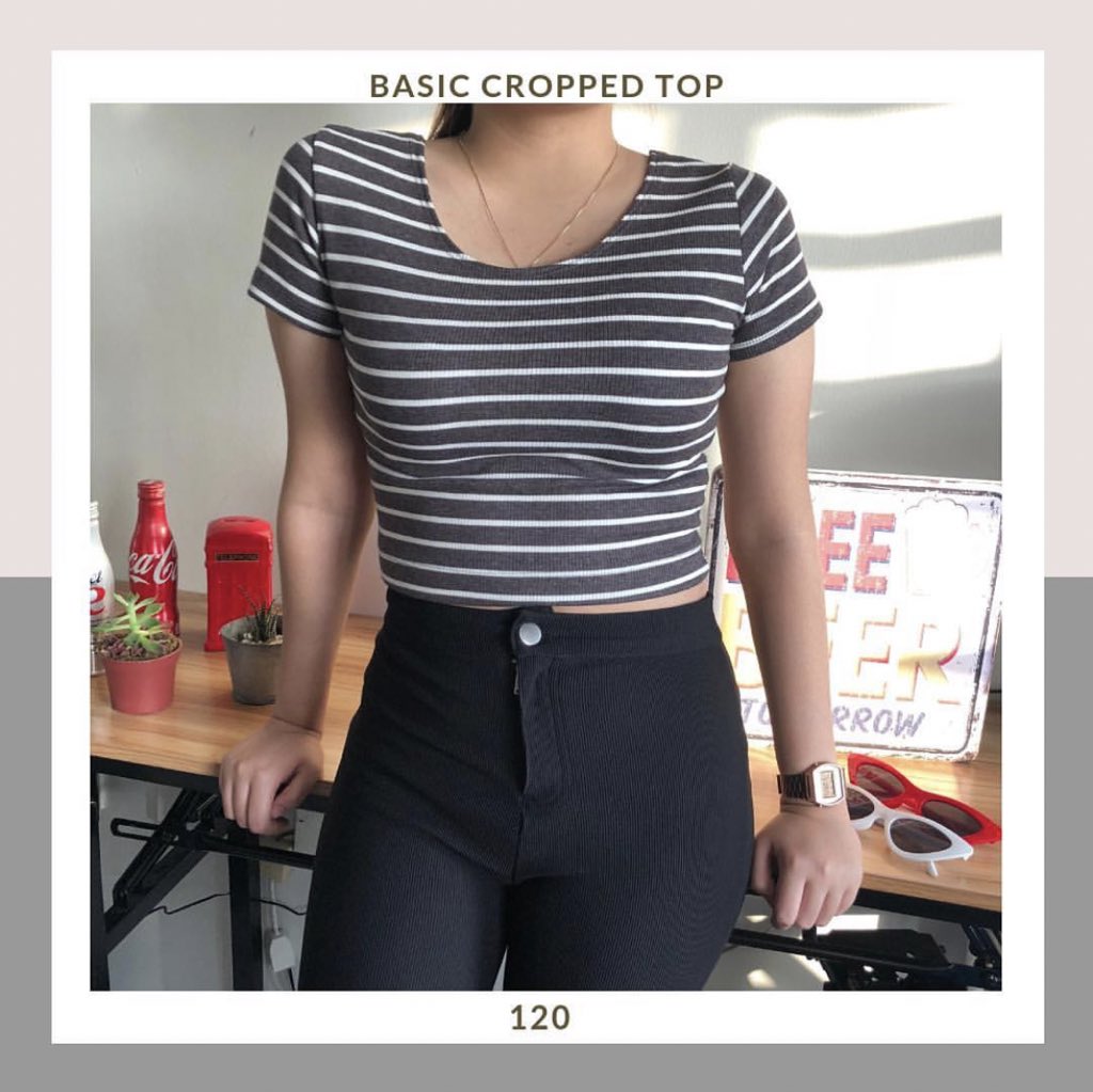 atbp2019's tweet photo. BASIC CROPPED TOP

• size: XS-M frames
• colors available are shown in the picture
💰PRICE: 120 php each https://t.co/w1d4KJ4gLb