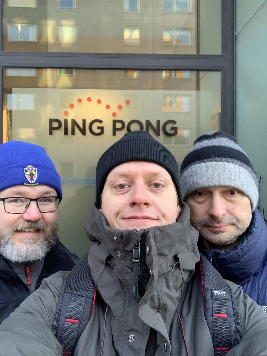 Nu drar <a href="/IntraserviceE/">intraservice_enhetutbildning</a> igång PANK, tillsammans med alla kommunkunder till pingpong och -12 grader i huvudstaden 🌦❄️