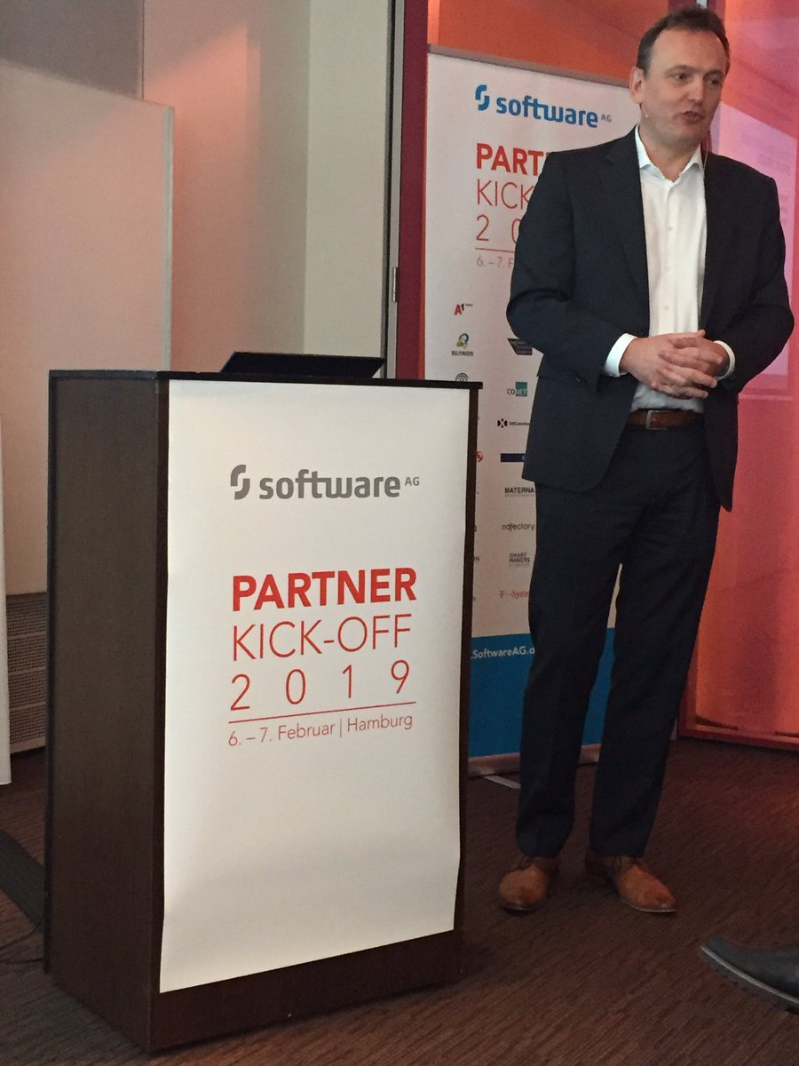rupert_auer's tweet photo. Werner Rieche Kicks off @SoftwareAG_D Partner Meeting in Hamburg today https://t.co/D5joZtwuCe