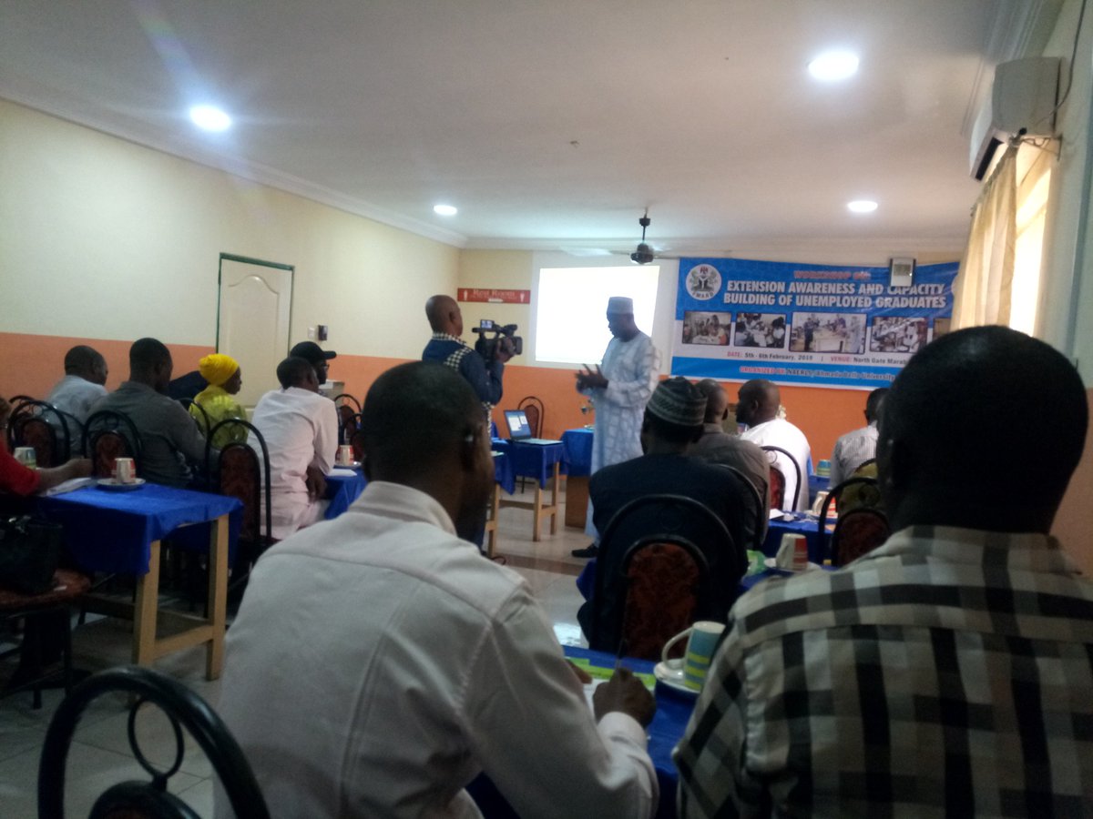 Nifaas (@nifaas2) on Twitter photo Workshop on Extension Awareness and Capacity Building of Unemployed Graduates, held 5-6 February 2019 at Northgate Hotel, Mararaba, Abuja. The workshop is organised by NAERLS, ABU Zaria. <a href="/NAERLS1/">NAERLS</a> <a href="/FmardNg/">Fed Min of Agric & Food Security</a> <a href="/pat10mil/">Patty</a> <a href="/afaasinfo/">African Forum For Agricultural Advisory Services.</a> Workshop on Extension Awareness and Capacity Building of Unemployed Graduates, held 5-6 February 2019 at Northgate Hotel, Mararaba, Abuja. The workshop is organised by NAERLS, ABU Zaria. <a href="/NAERLS1/">NAERLS</a> <a href="/FmardNg/">Fed Min of Agric & Food Security</a> <a href="/pat10mil/">Patty</a> <a href="/afaasinfo/">African Forum For Agricultural Advisory Services.</a>