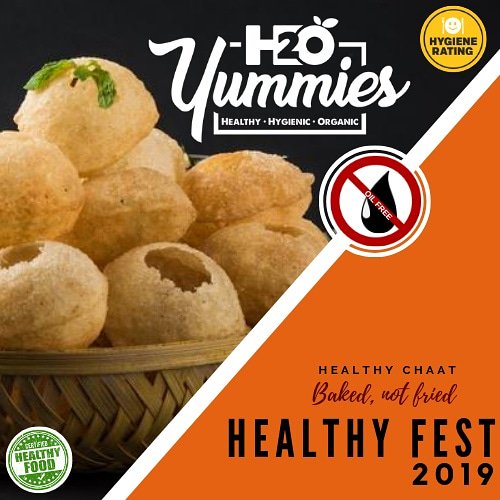 H2oYummies's tweet photo. Eat the Best, leave the rest
All of us love street-foods, &amp; Pani Puri is everyone’s all-time favourite. Sadly, the Pani Puri that most of the road-side vendors sell are unhealthy and directly promote a bevy of health hazards. But, what if we told you, we serve Oil-free #PaniPuri? https://t.co/TBWzFzfzhs