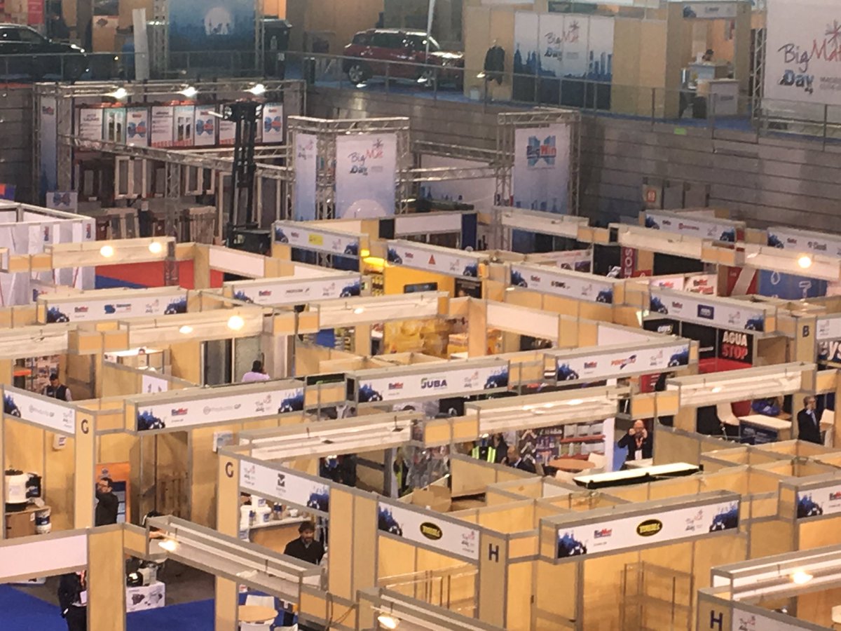 Ya estamos en el #BigMatDay <a href="/BigMatIberia/">BigMat Iberia</a> #elamarillo es el nuestro