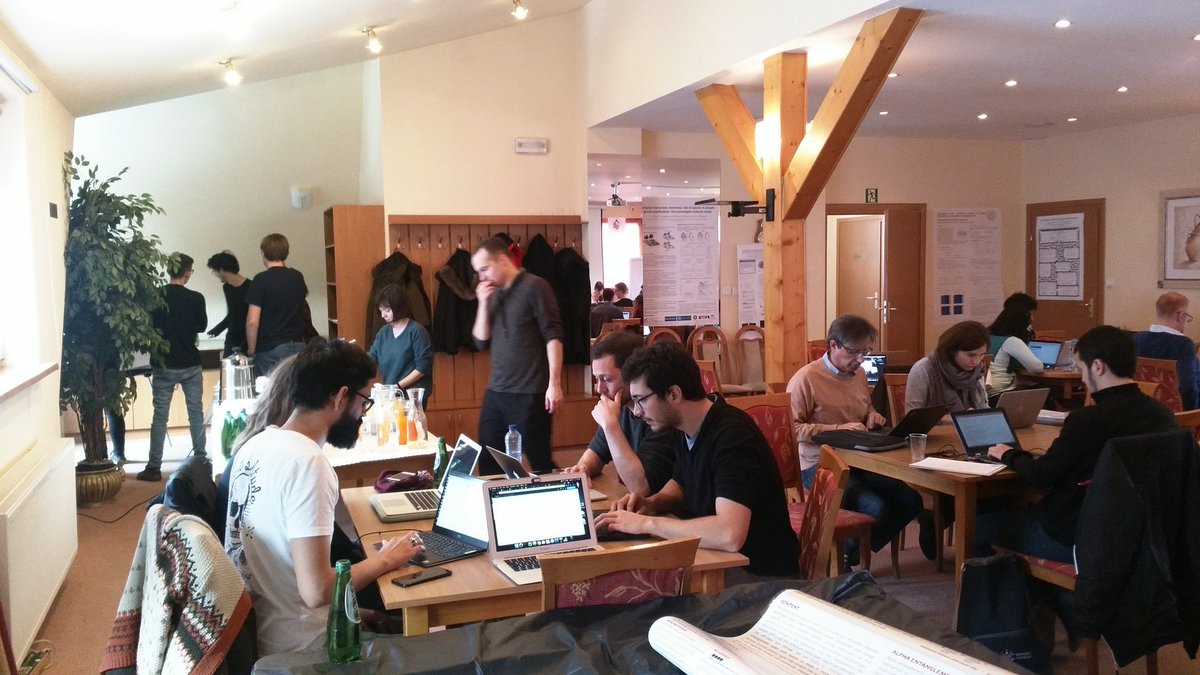 MassimoSt's tweet image. It's a busy day of scientific discussions about interdisciplinary research projects at #WWCS2019 @complex_warsaw . There is a great creative atmosphere!