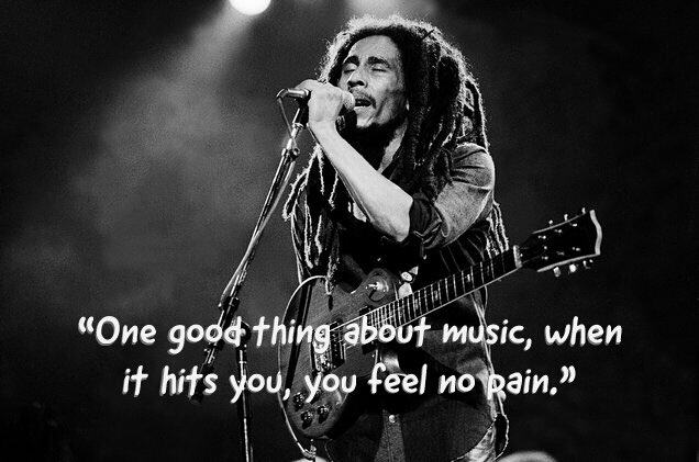 Happy Birthday Bob Marley. The wisdom in the message of your music lives forever! - TXO 