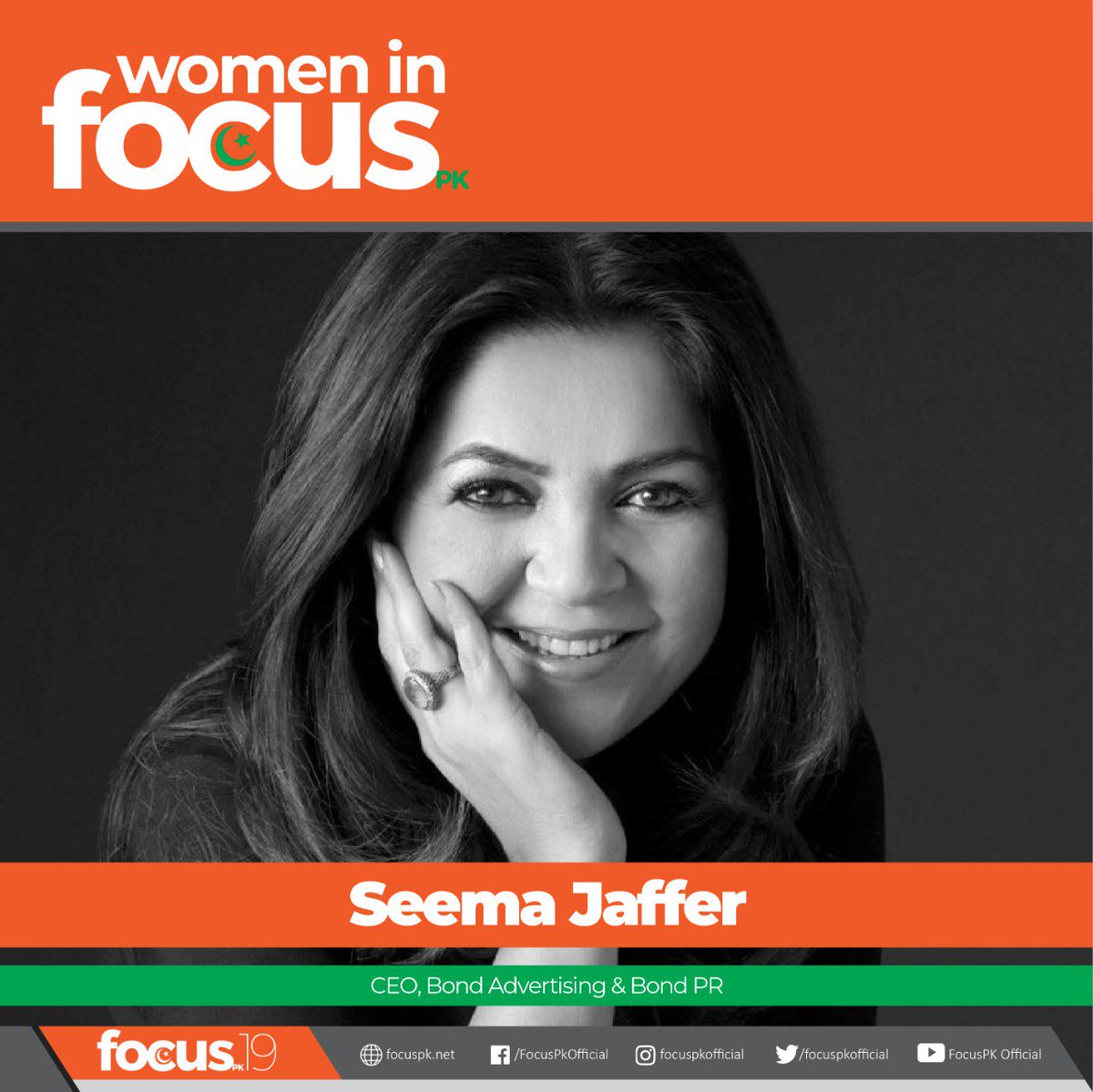 MediaSpringPk's tweet photo. Seema Taher Khan, Seema Khan, @atiqaodho2009 and Sahira Kazmi are Honorable speakers at Women In FocusPK19 all set to happen on 12th Feb!
#FocusPK #FocusPK19 #WomenInFocus #WomenEmpowerment https://t.co/NDZKGBvL9S