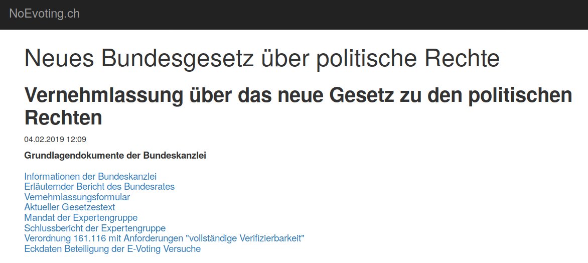 vecirex's tweet photo. René Droz, ehem. #milCERT @vbs_ddps, hat fürs Komitee @eVoteMoratorium die Antwort #Vernehmlassung zum 100%-#EVoting-Betrieb, nach Plänen von Bundesrat und Bundeskanzlei, eingereicht.
Alle Dokumente hier:
▶️https://t.co/n9IqO9vwLh ◀️
Bitte reicht alle eigene Antworten auch ein! https://t.co/02p9cXeuwD