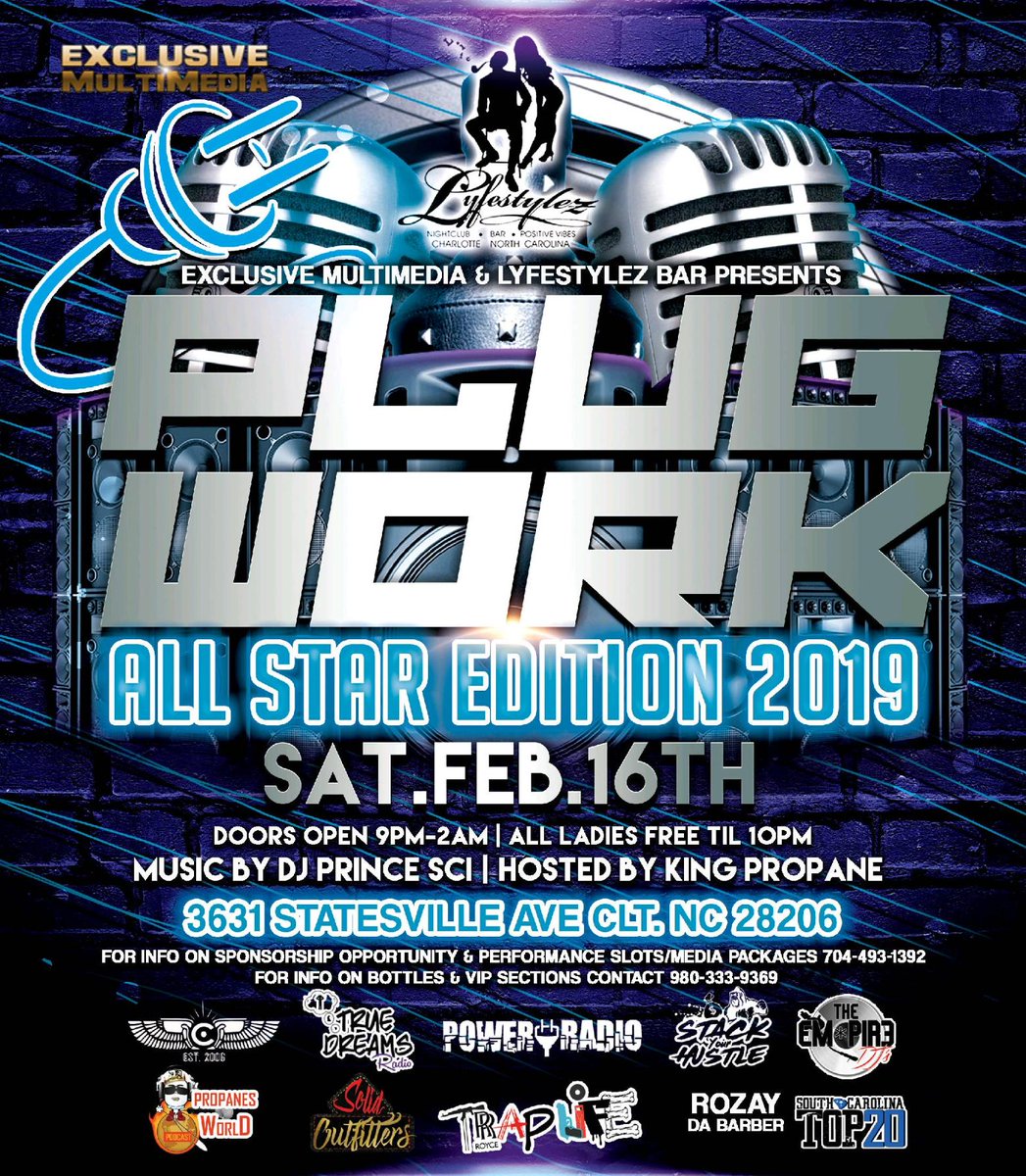 Choiceizyours's tweet photo. #Clt #Plugwork #AllStar #live hottest in the city right here baby Feb 16th! #BangBang https://t.co/WBFTbPtDlY