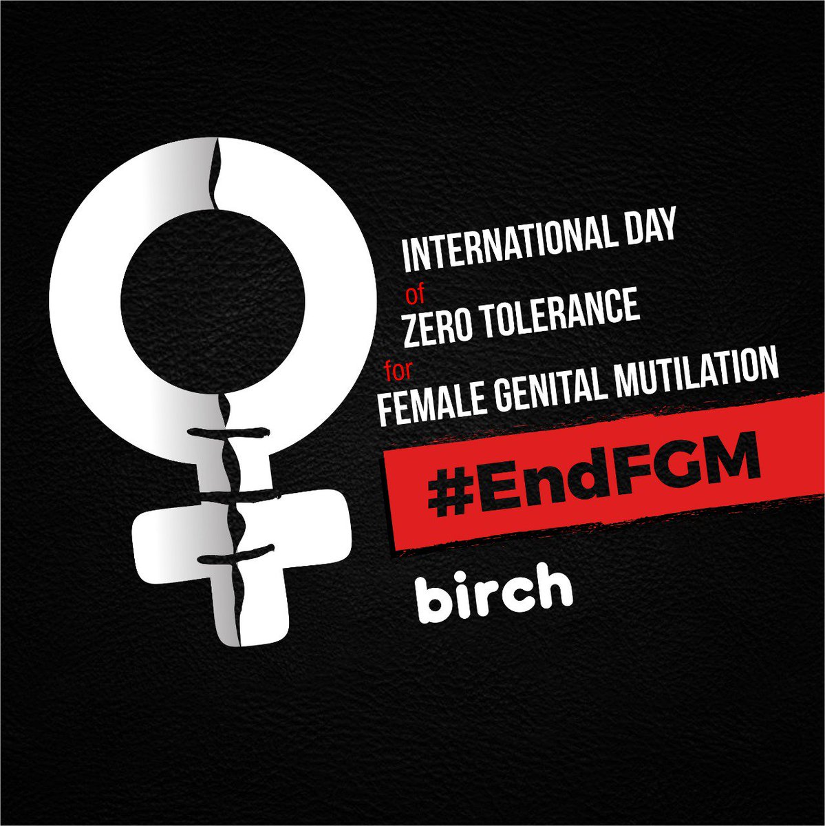 The only acceptable cut is a haircut...Stop FGM #EndFGM #zerotolerance4FGM #wednesdywisdom