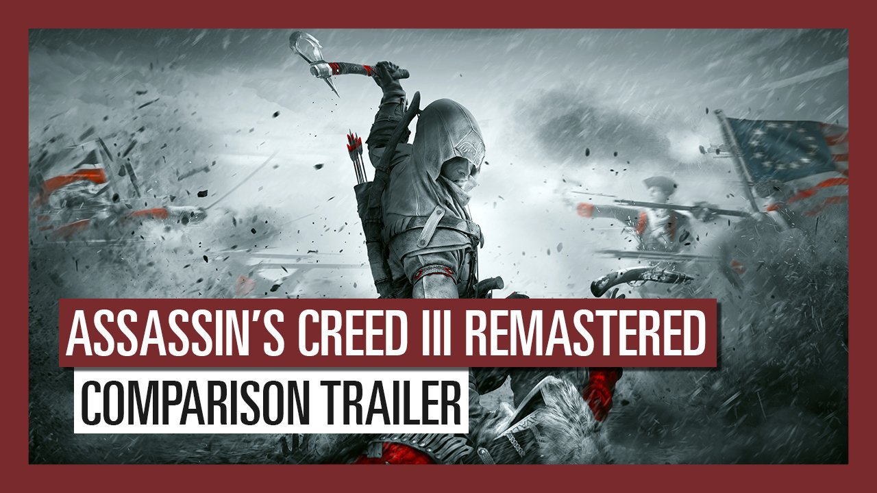  Assassin's Creed III Remastered & Liberation Remastered PS4 :  Video Games