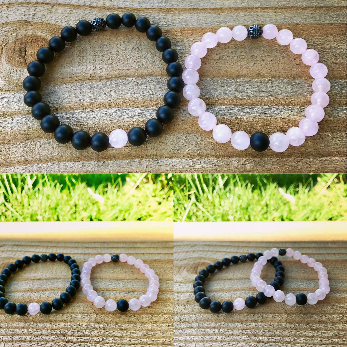 PositiveLifeGft's tweet photo. ~VALENTINES DAY GIFT!! ~
Rose Quartz & Onyx Bracelet 😍❤️https://t.co/U1dPPjQGlK #couples #bestfriend #distancebracelets #couplesbracelets #bestfriendbracelets #healingcrystals #reiki #healingjewelry #positivelife #positivelifegifts #giftsforhim #giftsforher #valentinesday #love https://t.co/MOSSI6g7QV