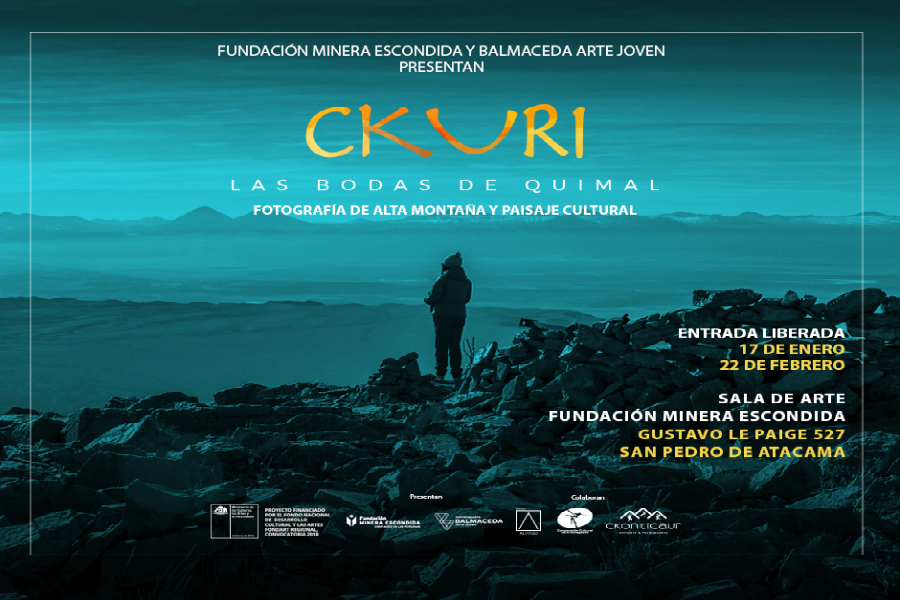 fmescondida's tweet photo. “Las Bodas de Quimal” se presenta en San Pedro de Atacama.
Exposición fotográfica de alta montaña y paisaje cultural.
Visítala de lunes a viernes, de 09:00 a 13:00 horas y de 15:00 a 18:00 horas. La entrada es liberada. https://t.co/TqZ5kiXvyb