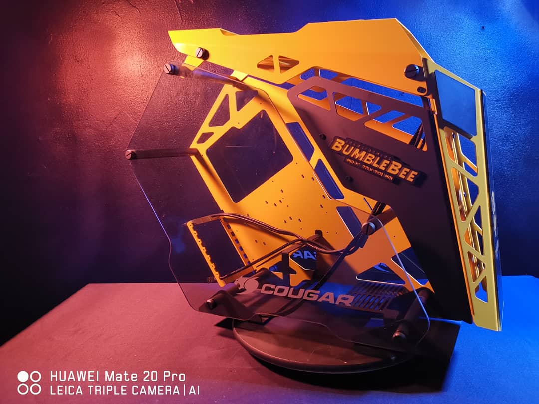 TitanTech5's tweet image. Bumblebee custom mod in progress.

#custommod #custompc #bumblebee