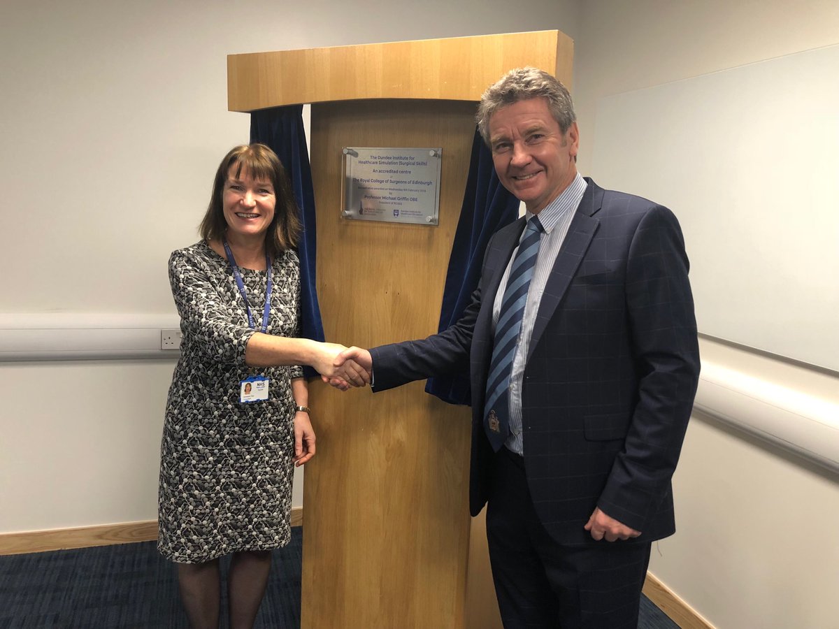 PRCSEd's tweet photo. A privilege to Unveil the Partnership with The outstanding Dundee Surgical skills centre with @rcsed . Wonderful opportunities for surgical simulation. The future of surgical training in Uk ⁦@ASiTofficial⁩ ⁦@surgeonsnews⁩ ⁦@DundeeSurgSoc⁩ ⁦@NinewellsH⁩ https://t.co/NZzb56Cd9o